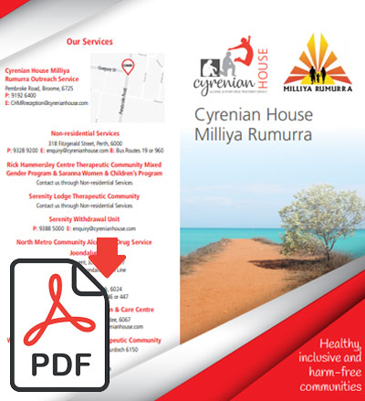 Cyrenian House Services | Brochures | Cyrenian House